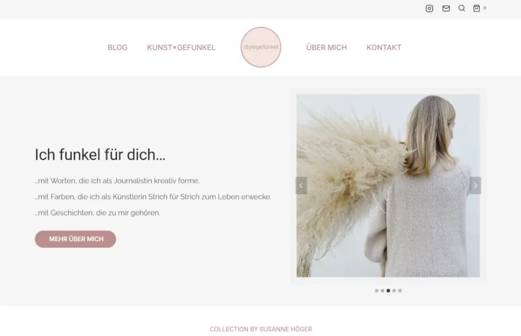 Website-Projekt by AS-Webkonzept: www.stylegefunkel.de